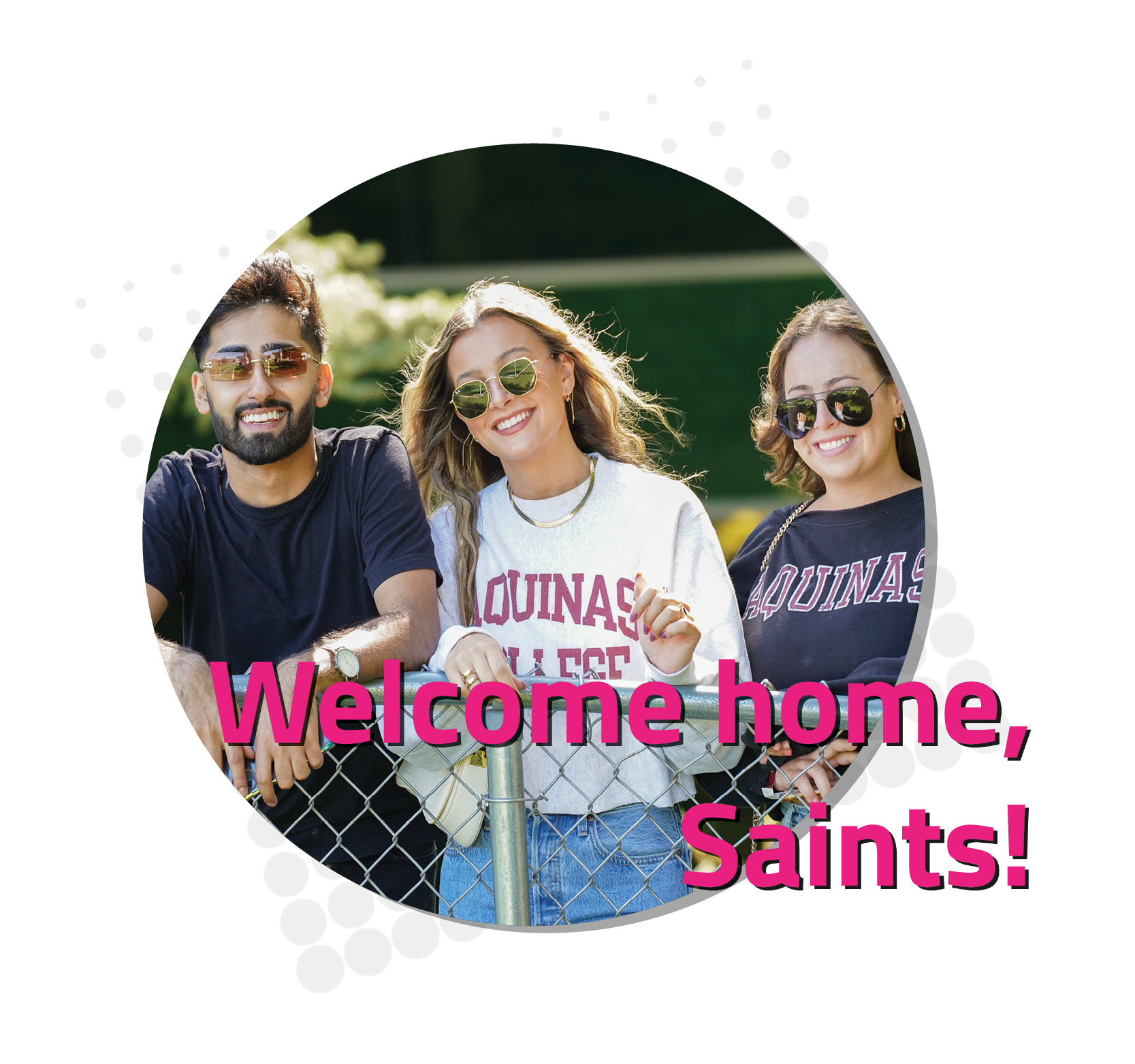 Welcome home saints