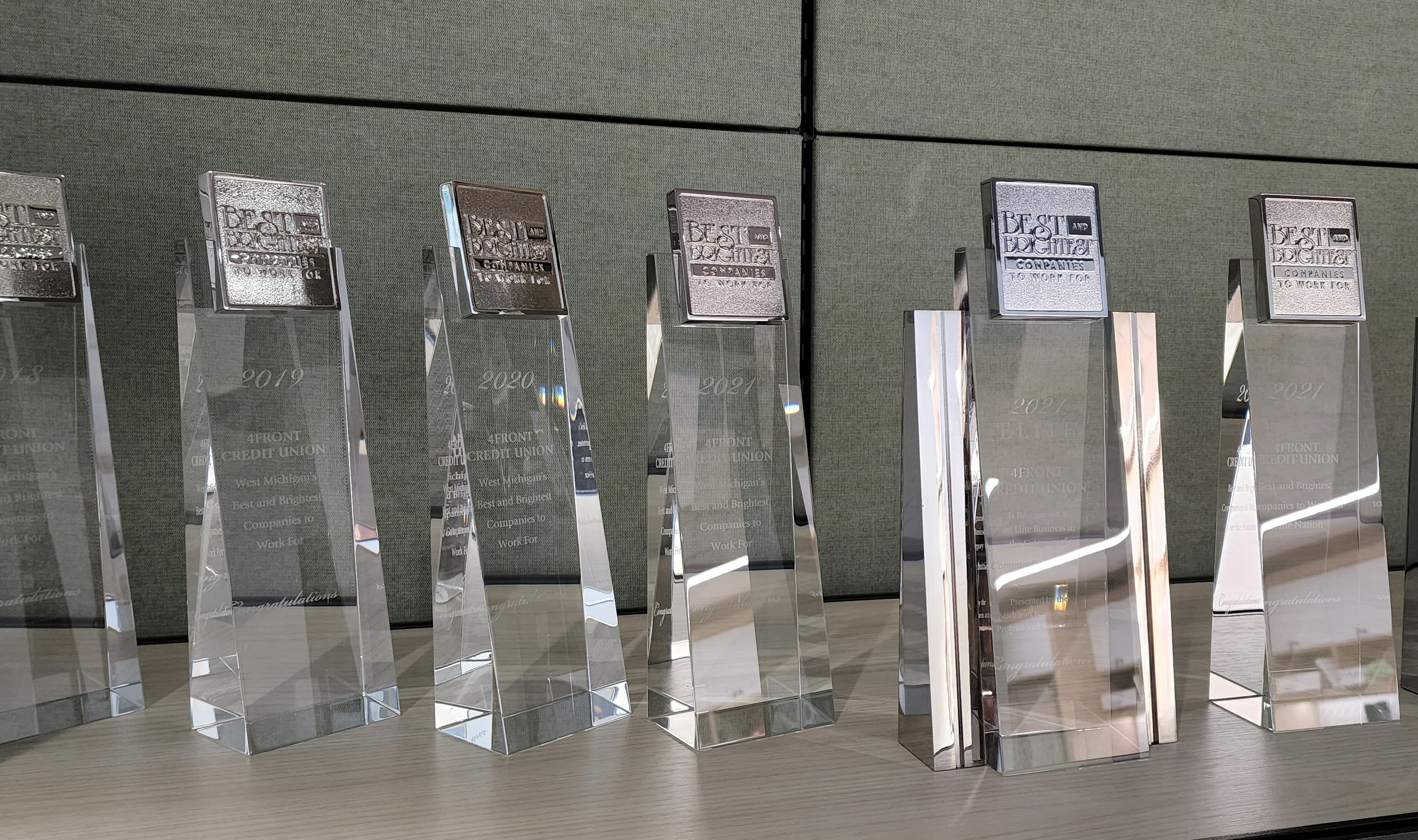 4Front's Best & Brightest Trophies