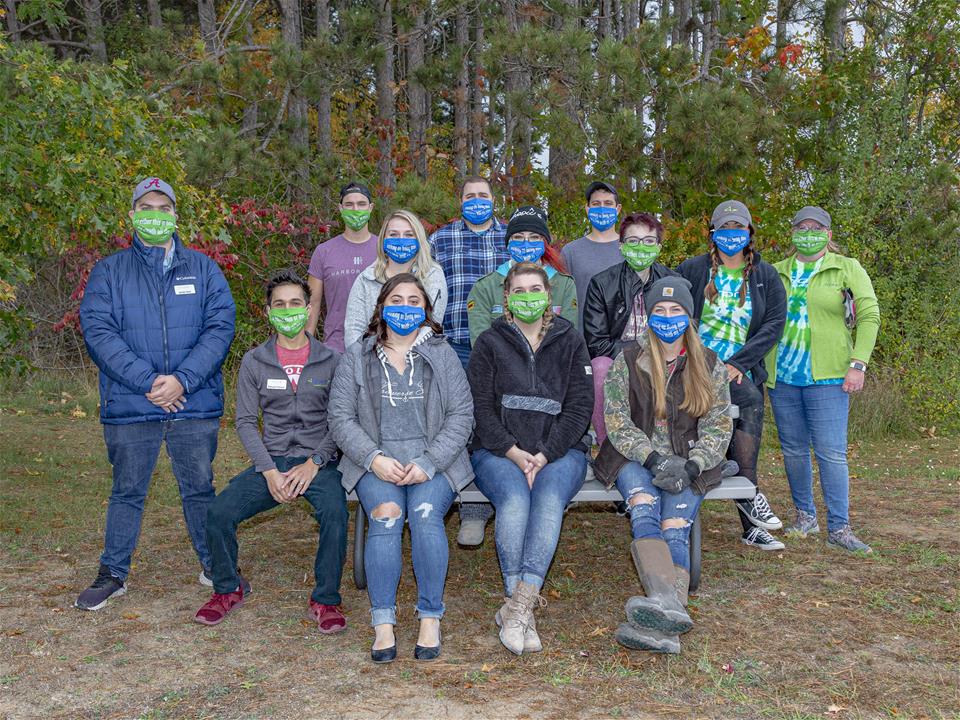 4front Credit Union staff volunteering outdoors