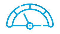 blue meter icon