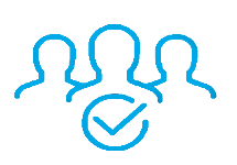 blue people icon
