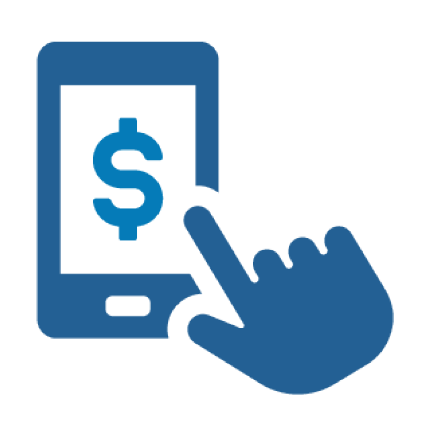 mobile app and mobile banking icon